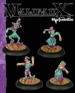 Marionettes WYR4040 (4 Miniatures) NO CARDS - Metal