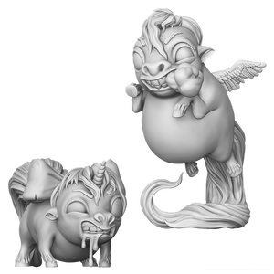 Minicorns - 2 Single M3E Models - Limited Edition - Counts as Piglets