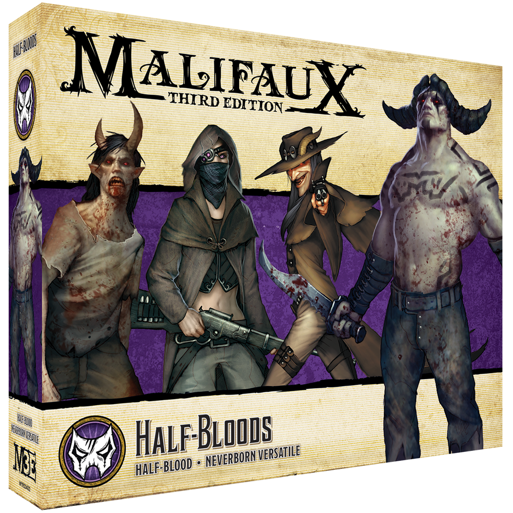 Half Bloods - Box of 5 M3E Miniatures