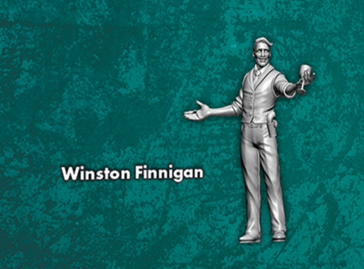 Winston Finnigan - Single M3E Model from the Anya Core Box