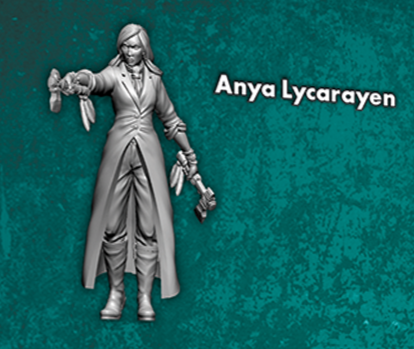 Anya Lycarayen - Single M3E Model from the Anya Core Box