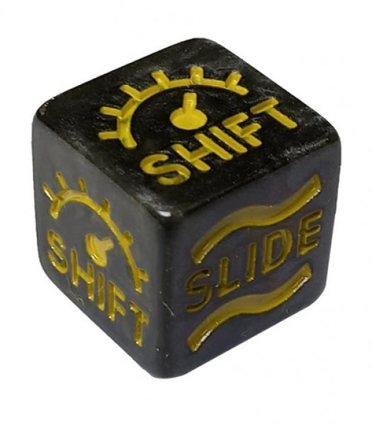 Gaslands: Skid Dice (5) (Yellow)