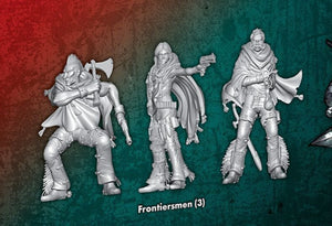 Frontiersmen M3E (3 Miniatures)  From The Basse Core Box