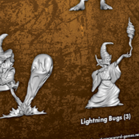 Lightning Bugs M3E (3 Miniatures) From The Wong Core Box