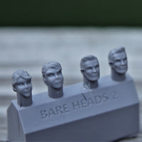 Bare Heads Style 2 (4 Heads) - Custom Alien Heads for SW: Legion