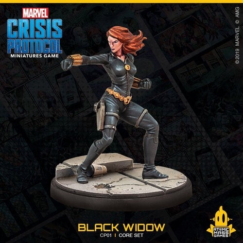Black Widow from the Crisis Protocol Core Set