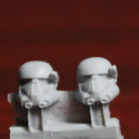 Death Troopers - Old Style (4 Heads) - Custom Alien Heads for SW: Legion