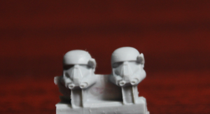 Death Troopers - Old Style (4 Heads) - Custom Alien Heads for SW: Legion