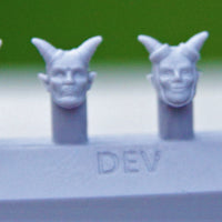Dev Heads (4 Heads) - Custom Alien Heads for SW: Legion
