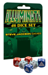 Illuminati d6 Dice Set
