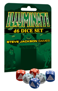 Illuminati d6 Dice Set