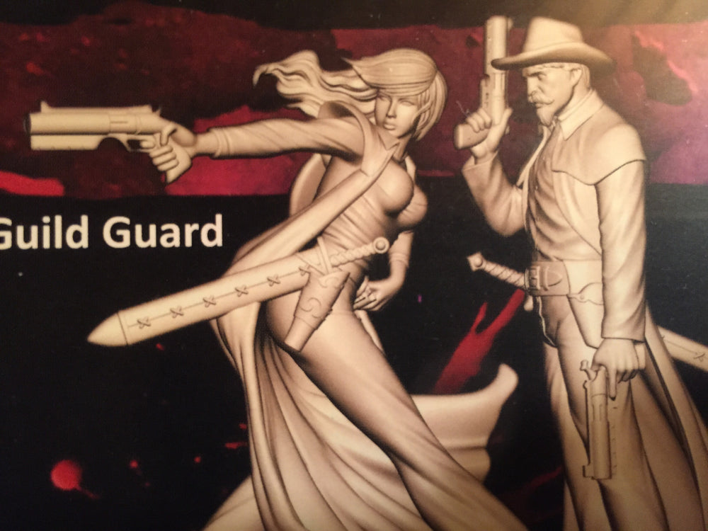 Guild Patrol  (Guard) - Single model from the Bound by Law - WYR20108 NO CARDS