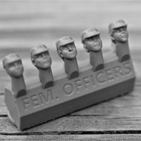 Female Imperial Officers (4 Heads) - Custom Alien Heads for SW: Legion