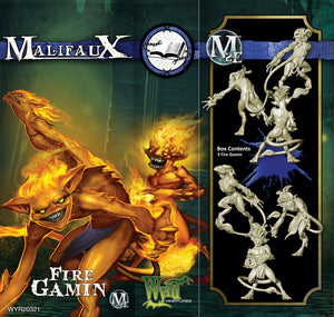 Fire Gamin M2E-  (Box of 3 miniatures with no stat cards)  WYR20321