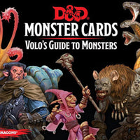 D&D 5E RPG: Monster Cards - Volo's Guide to Monsters