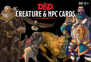 Creature & NPC Cards - D&D 5E