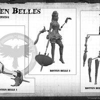 Rotten Belles M3E (3 Malifaux Models from the Seamus Core Box M3E)