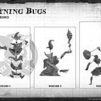 Lightning Bugs M3E (3 Miniatures) From The Wong Core Box