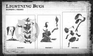 Lightning Bugs M3E (3 Miniatures) From The Wong Core Box