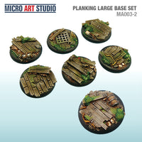 Planking Large Base Set of 7 (40mm/50mm)