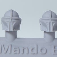 Mando B - Custom Alien Heads (4 Heads) for SW: Legion