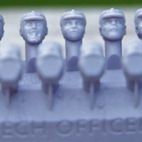 Tech Officers Heads (11 Heads) - Custom Alien Heads for SW: Legion