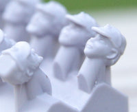 Tech Officers Heads (11 Heads) - Custom Alien Heads for SW: Legion
