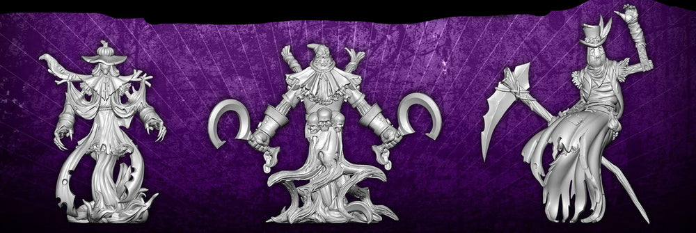 Sorrows (3 Models) from Witches and Woes Rotten Harvest LTD Pandora Malifaux M3E
