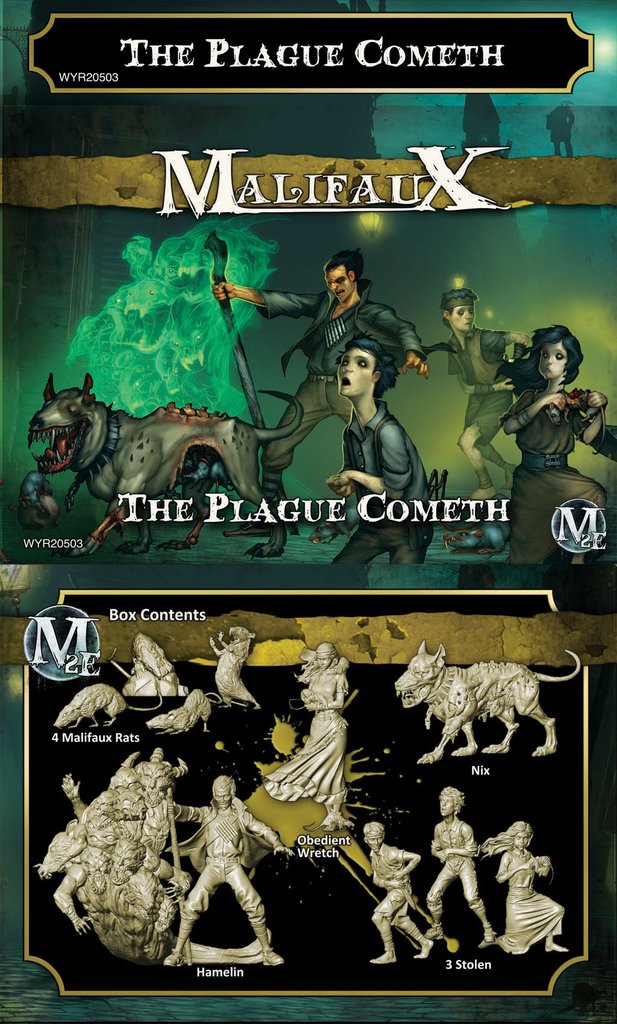 The Plague Cometh M2E (Box of 10 Models) (Hamelin Box) NO CARDS