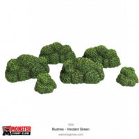 Monser Scenery: Bushes - Verdant Green