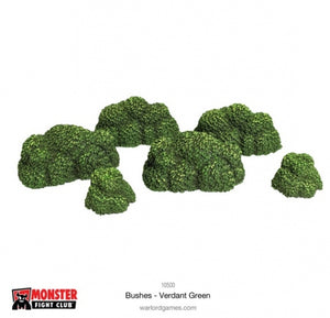 Monser Scenery: Bushes - Verdant Green