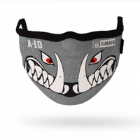 AMMO: Face Mask - A10 Warthog (Hygienic protective mask 100% polyester)