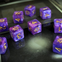 Elder Dice Set: Star of Azathoth Dice - Nebula d6 Set