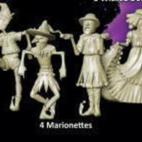 Marionettes WYR4040 (4 Miniatures) NO CARDS