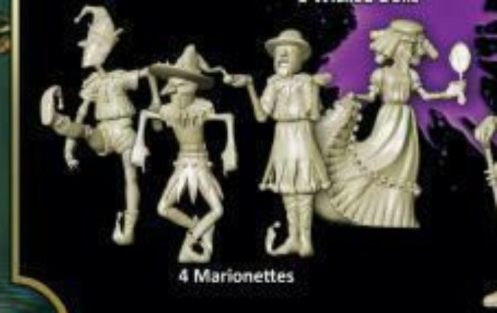 Marionettes WYR4040 (4 Miniatures) NO CARDS