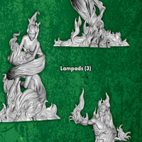 Lampads M3E - 3 Miniatures from the The Returned Box