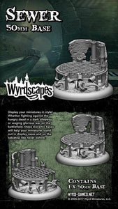 Wyrdscapes: Sewer 50MM Base WYRWS006