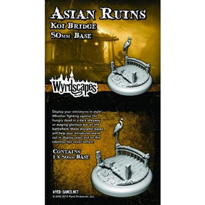 Wyrdscapes: Asian Ruins 50MM Base - WYRWS014 - Kio Bridge