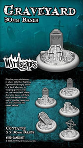 Wyrdscapes: Graveyard 30MM Base WYRWS007