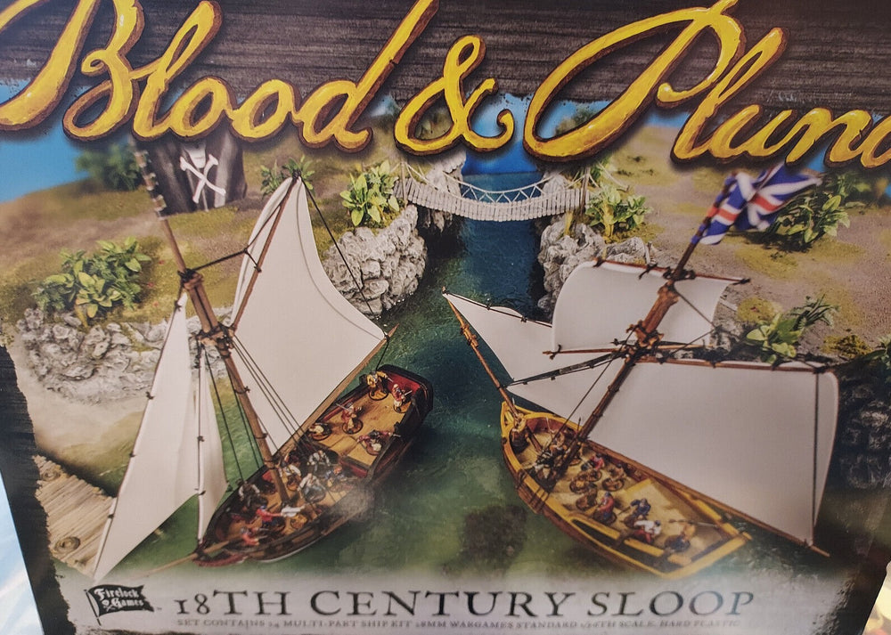 Blood & Plunder 18th Century Sloop