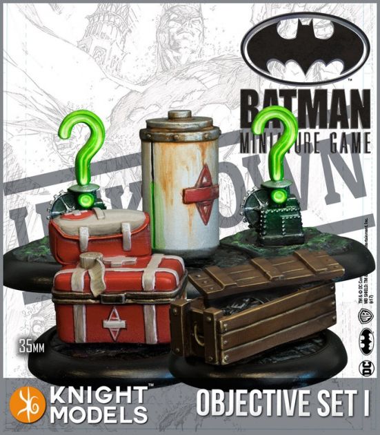 Batman:  Objective Game Marker Set 1