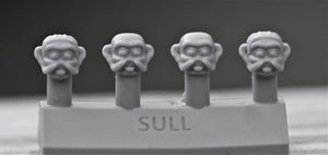 Sul Heads (4 Heads) - Custom Alien Heads for SW: Legion