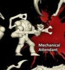 Mechanical Attendant - of Metal and Flesh  M2E (C. Hoffman Box) - WYR20107-With M3E Card
